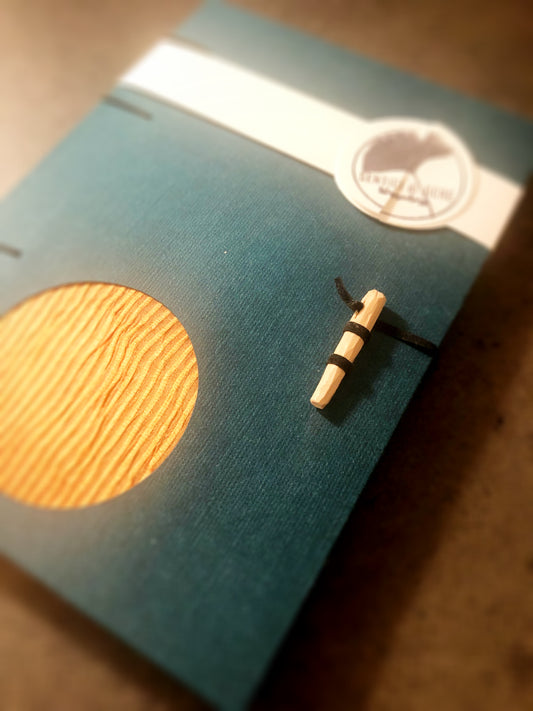 Sunshine on Prussian Blue Sky Cahier | Japanese binding